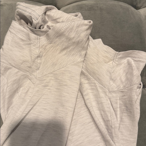 Rag & Bone Soft Heather Gray Blue Short Sleeve Slub Cotton Pima Tee Size Small - Picture 6 of 11